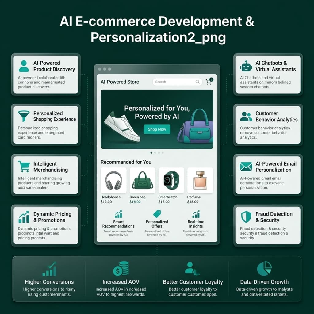 AI E-commerce Development & Personalization overview