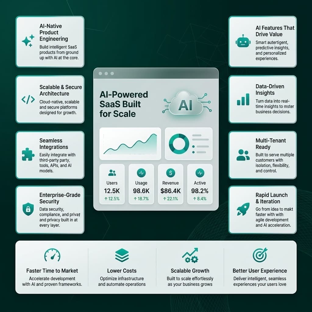 AI SaaS Product Development & Engineering overview